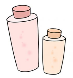 スキンケア製品の成分